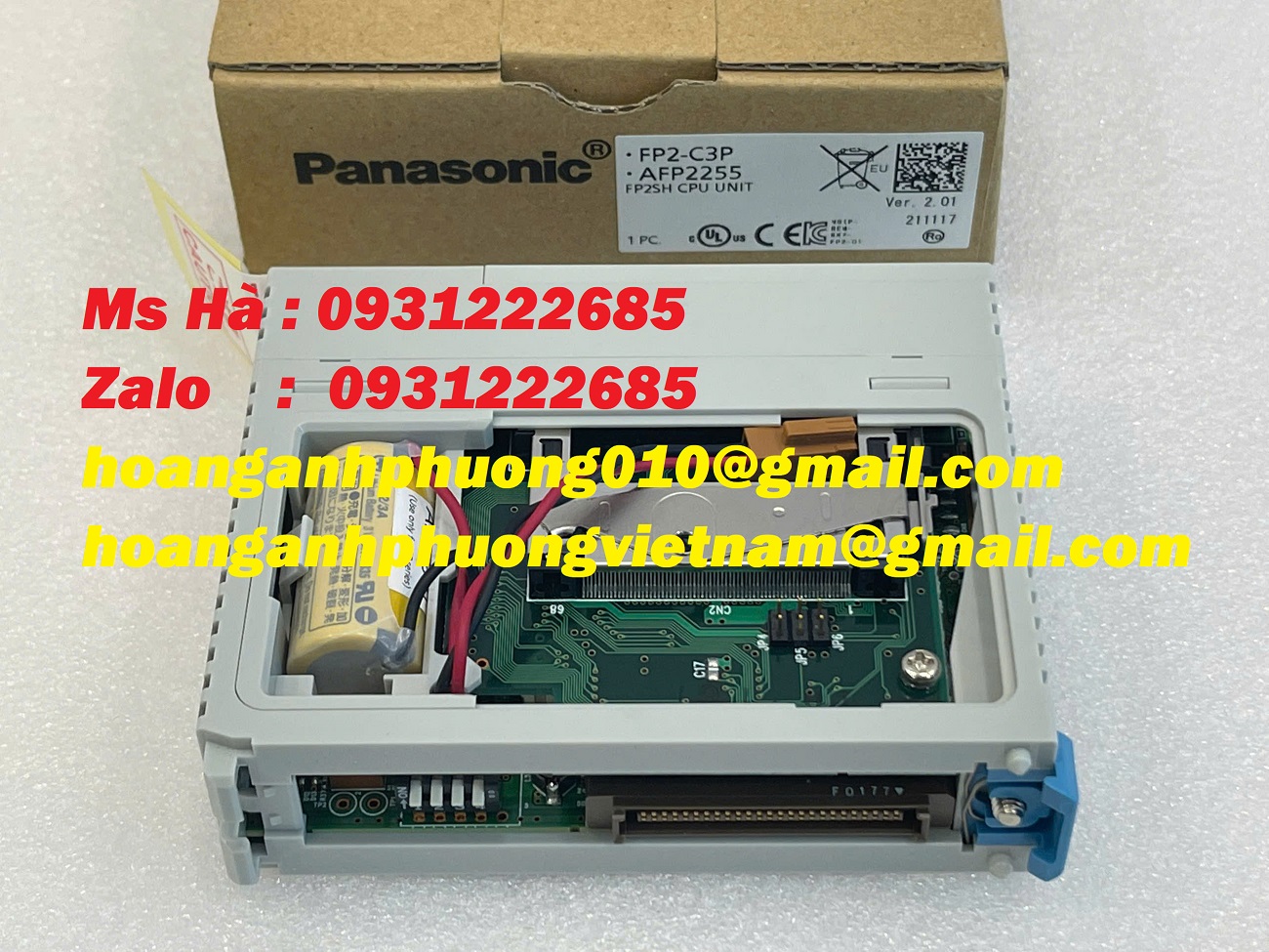 Giá cạnh tranh dòng Panasonic FP2-C3P bộ lập trình mới